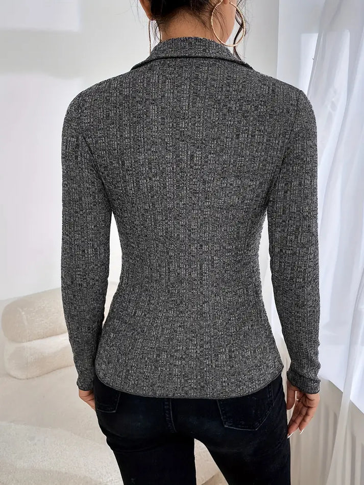Trendy Gebreid Vest | Rhodora Vest