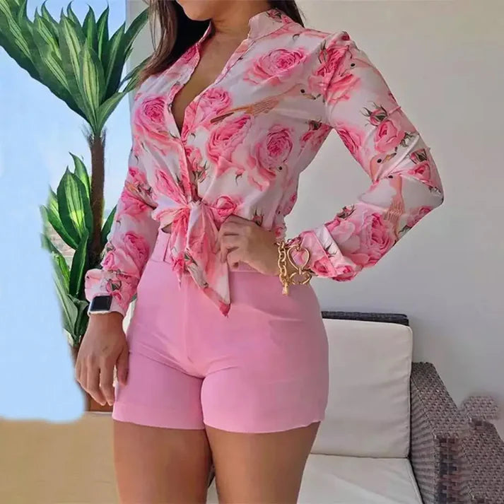 Trendy Blouse met Unieke Print | Varla Blouse