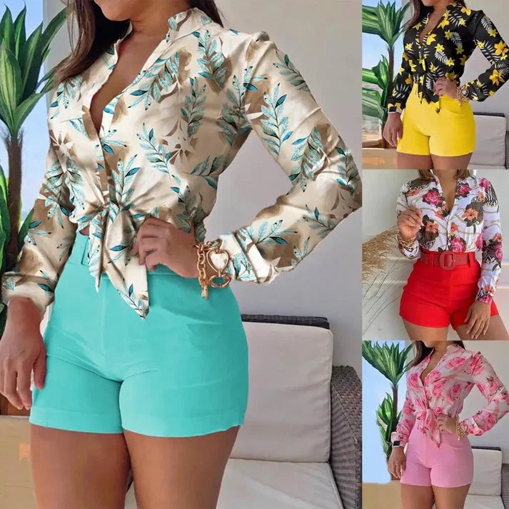 Trendy Blouse met Unieke Print | Varla Blouse