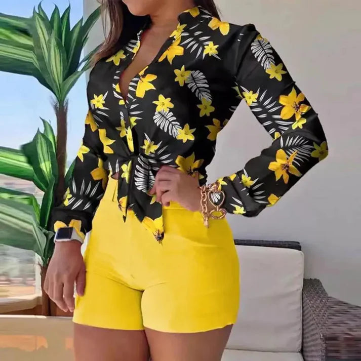 Trendy Blouse met Unieke Print | Varla Blouse