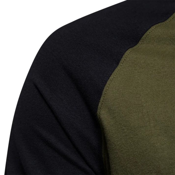 Heren Patchwork Lange Mouwen Shirt | Waldemar Shirt