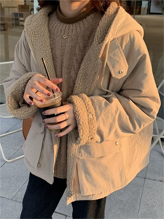 Warme Fleece Jas | Shahanie Jas