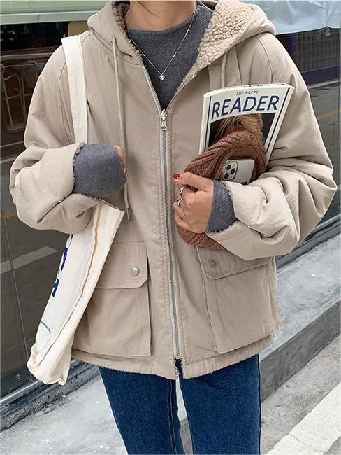 Warme Fleece Jas | Shahanie Jas