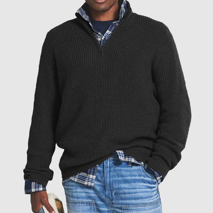 Heren kasjmier casual trui | Xylas Trui