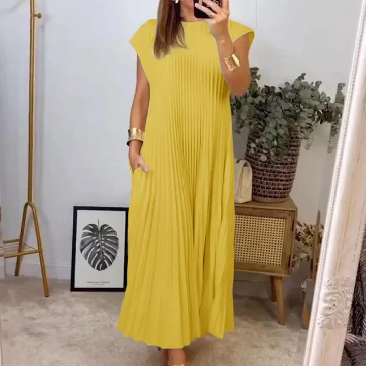 comfortabele Geplooide Jurk | Yael