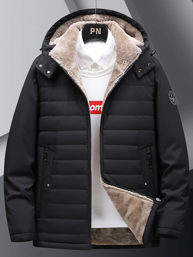 Gewatteerde Fleece Jas | Jabo Jas