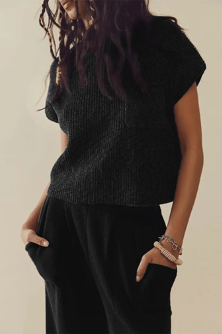 Gebreide Top en Broek Set | Vicky Set