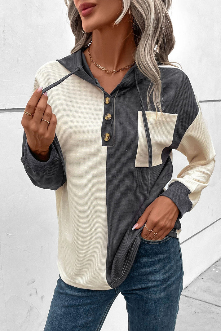 Vrouwen Colorblock Hoodie | Xalia Hoodie
