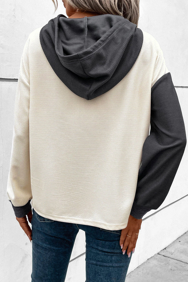 Vrouwen Colorblock Hoodie | Xalia Hoodie