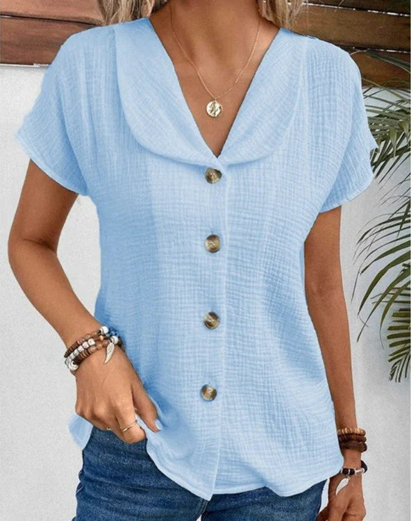 Chique Blouse met Stijlvolle Kraag | Vero Blouse