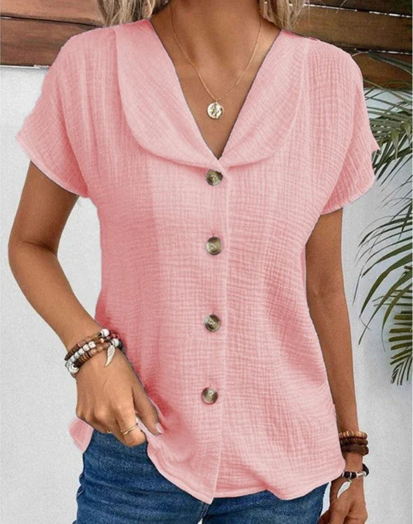 Chique Blouse met Stijlvolle Kraag | Vero Blouse