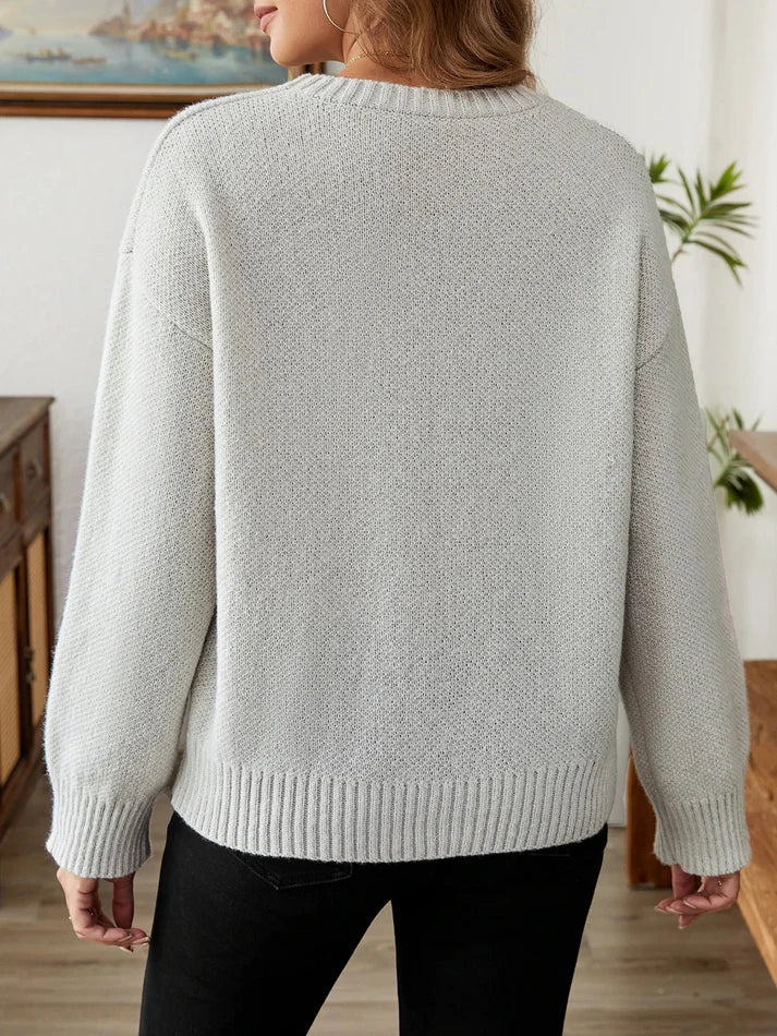 Casual Hart Warme Trui | Yelissa trui