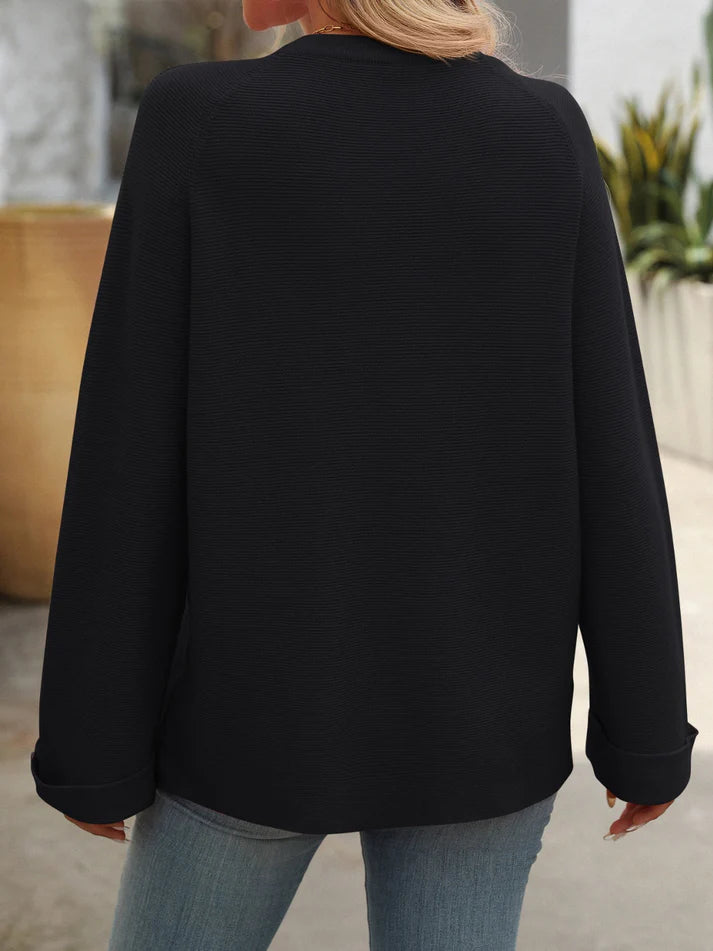 Casual Ronde Hals Trui | Zefjana Trui
