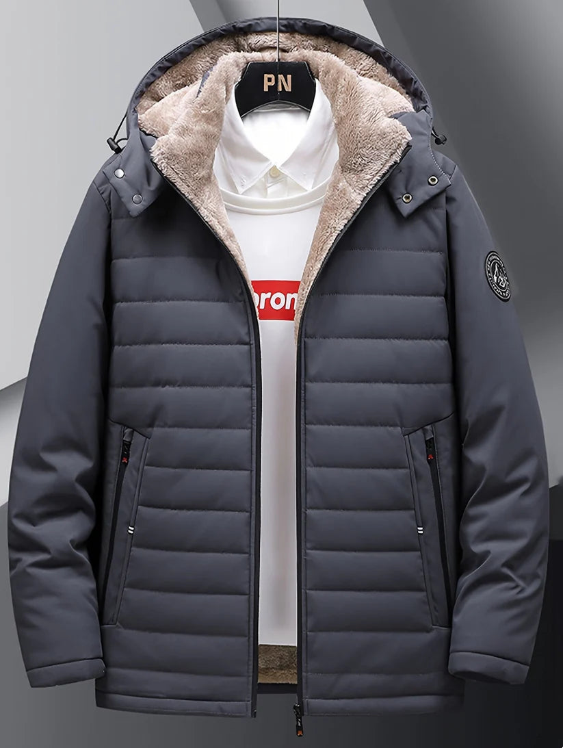 Gewatteerde Fleece Jas | Jabo Jas