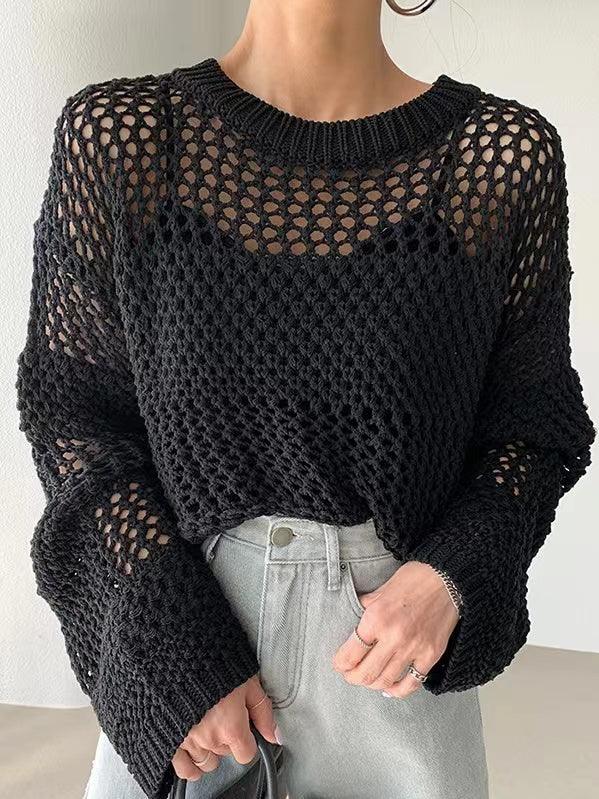 Uitgeholde Losse Trui | Annaliza Trui
