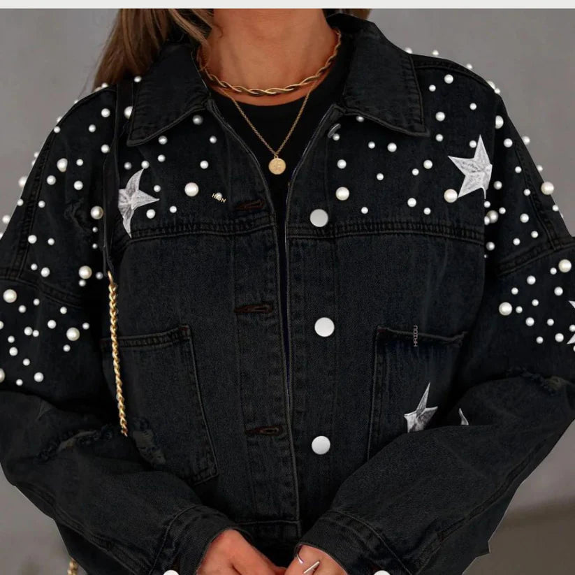Dames Denim Jas | Flordelyn Jas