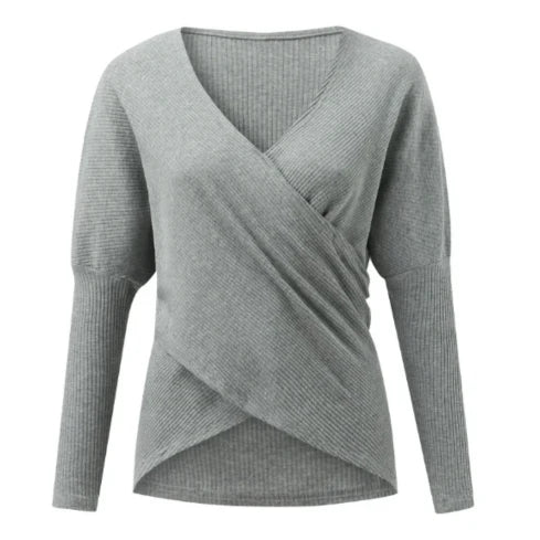 Vrouwen V-hals Wrap Trui | Branca Trui