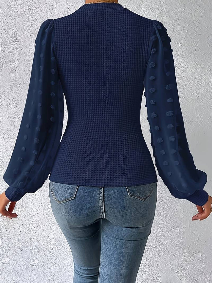 Boho Gehaakte Top met Pofmouwen | Pernella Top