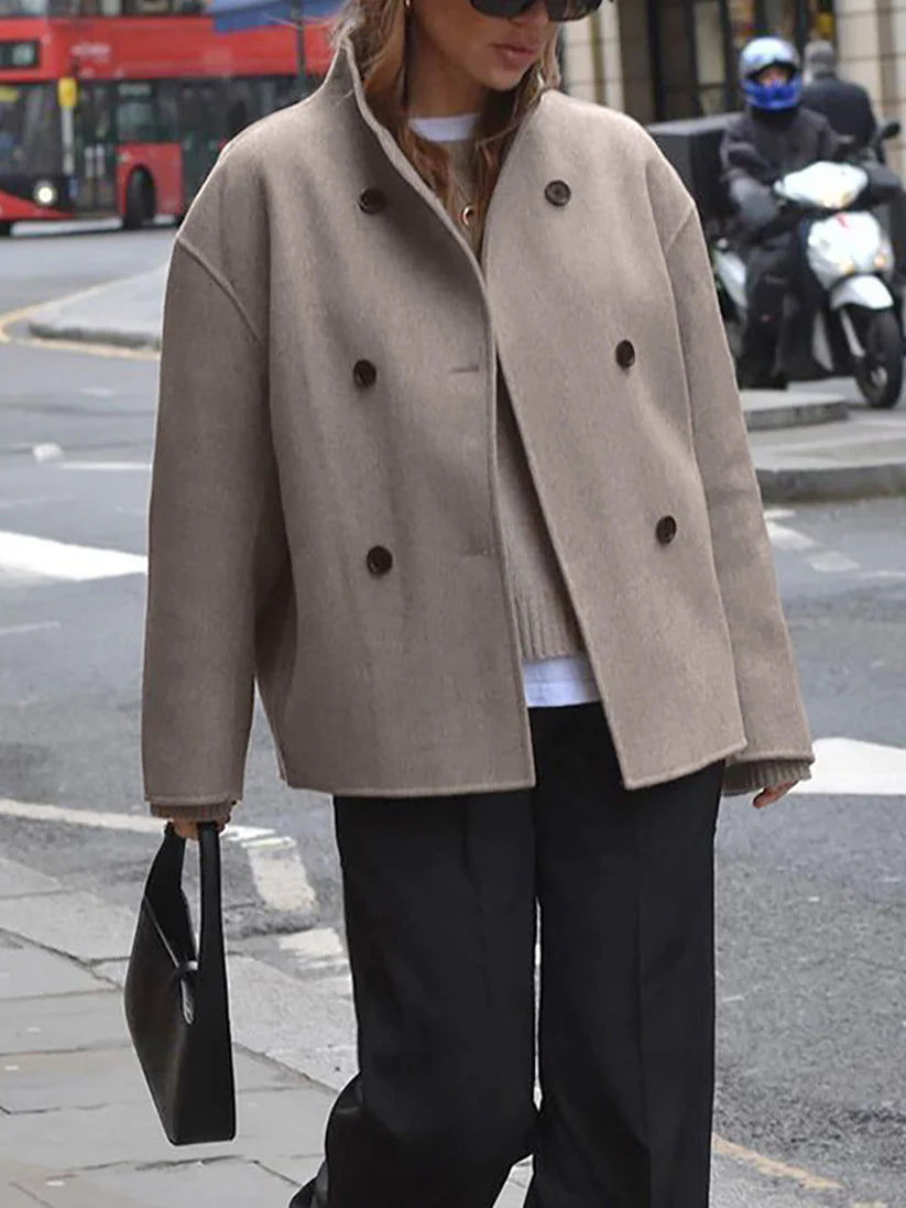 Trendy Oversized Jas | Glecy Jas