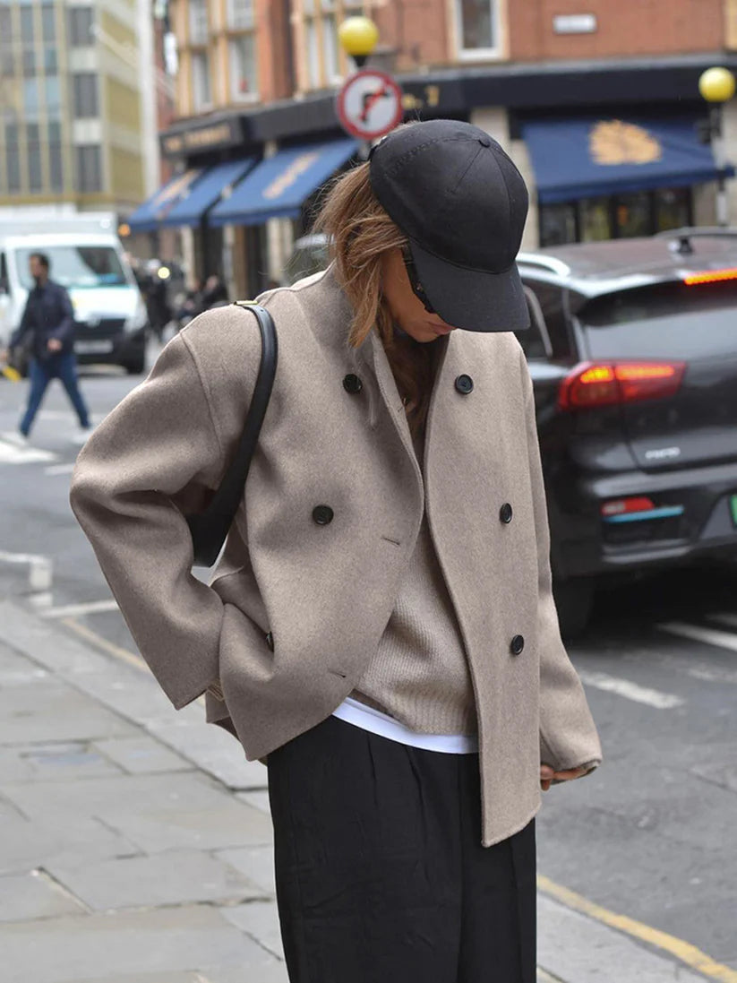 Trendy Oversized Jas | Glecy Jas