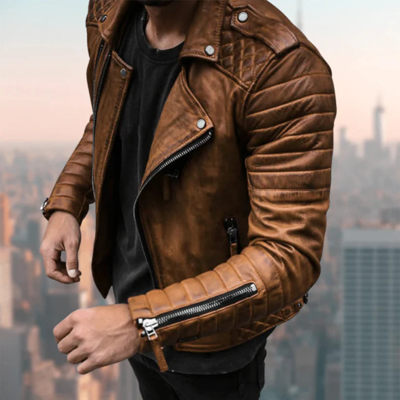 Leren Warme Jack | Martin Jas