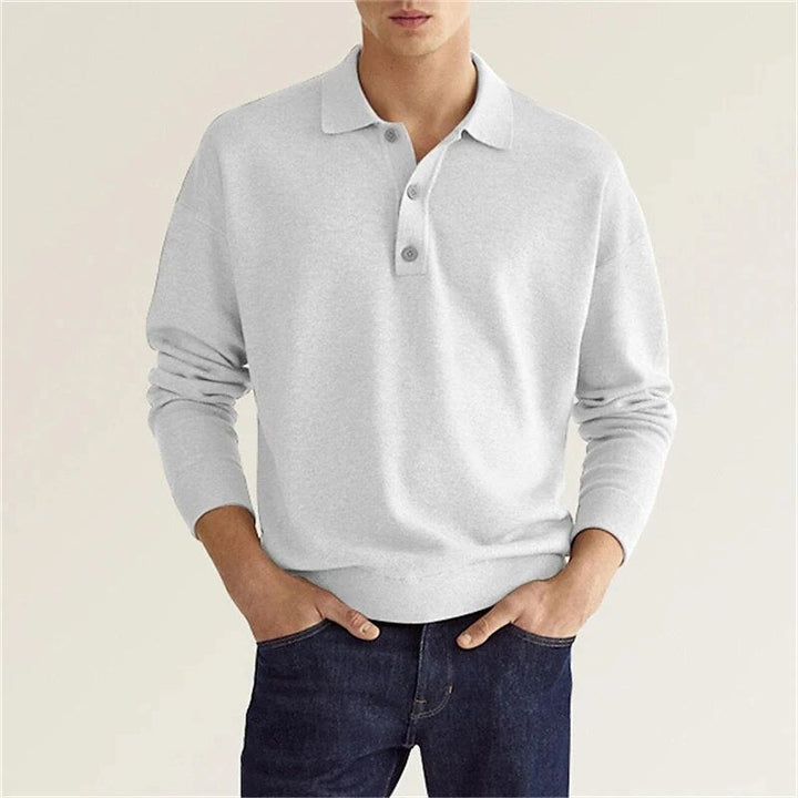 Poloshirt met Lange Mouwen | Mika