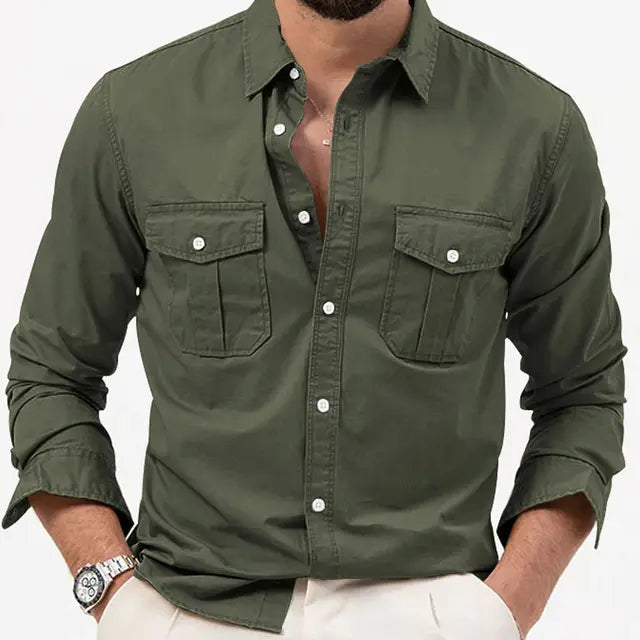 Casual Lange Mouw Shirt | Wilmod Shirt