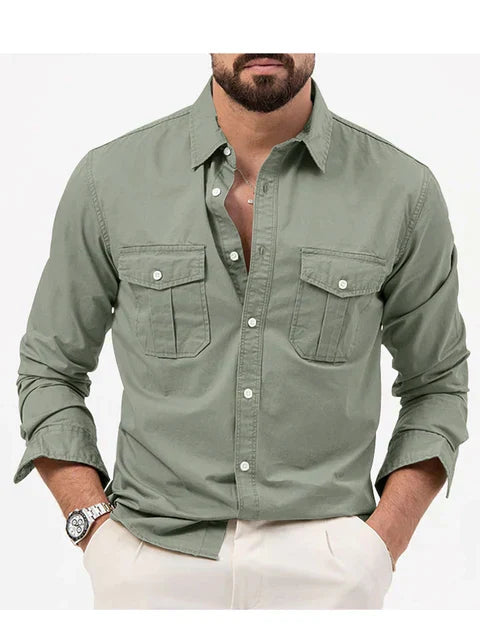 Casual Lange Mouw Shirt | Wilmod Shirt