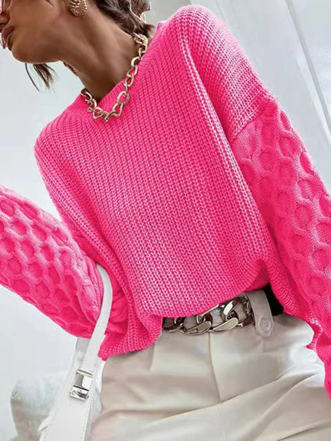 Oversized Knitted Tru | Jynkee Trui