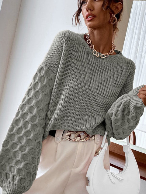 Oversized Knitted Tru | Jynkee Trui