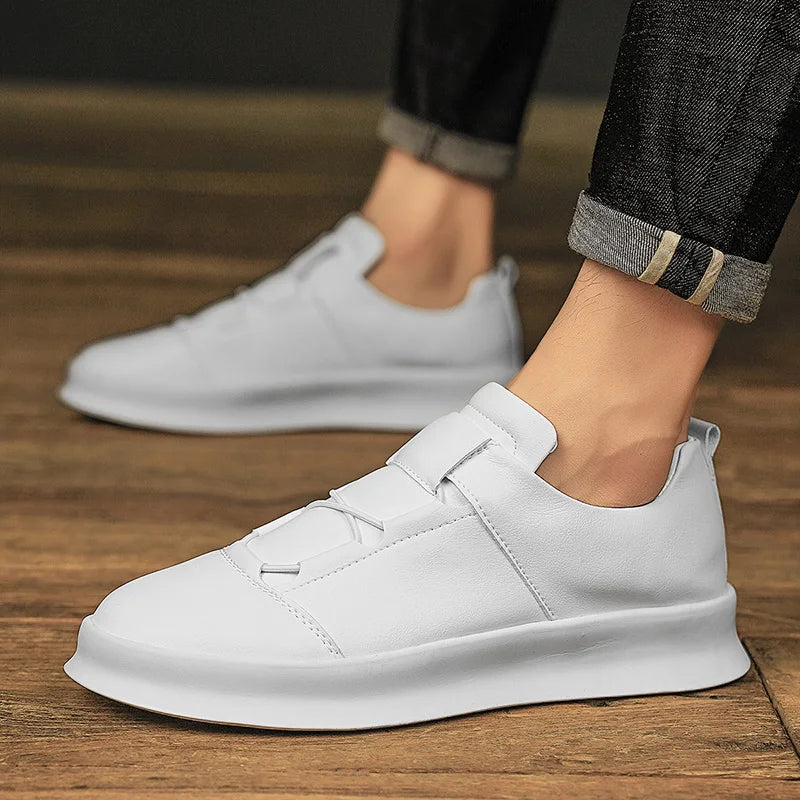 Leren Platte Schoenen | Serger