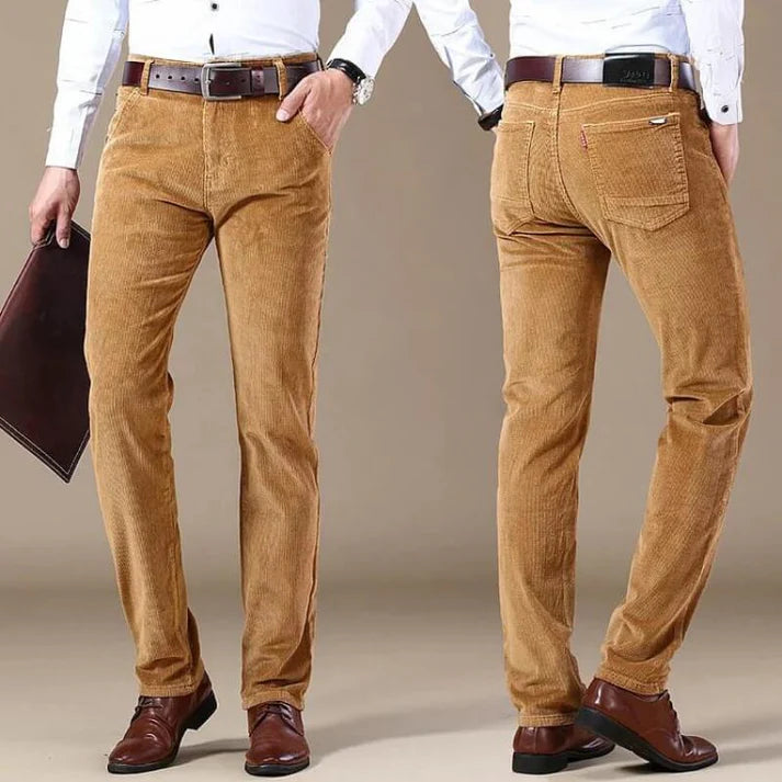Geribbelde Nette Broek voor Heren | Xeno Broek