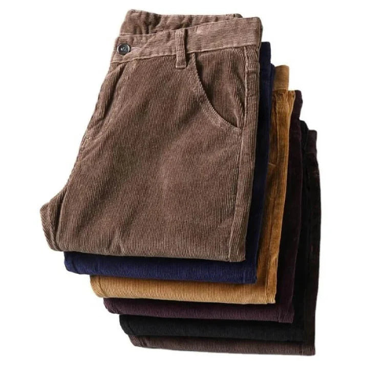 Geribbelde Nette Broek voor Heren | Xeno Broek