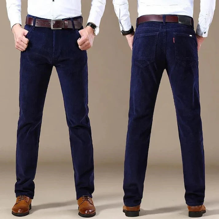 Geribbelde Nette Broek voor Heren | Xeno Broek