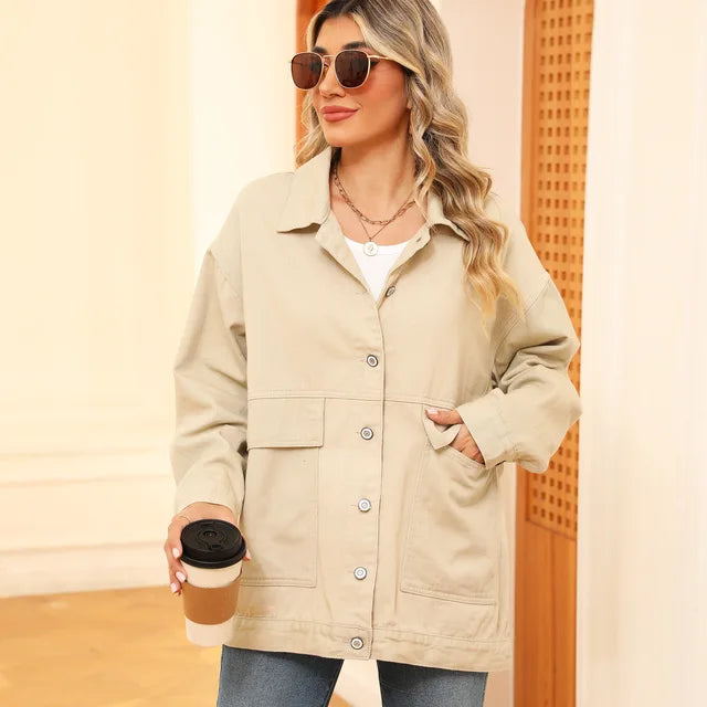 Stijlvolle Denim Jas | Jenica