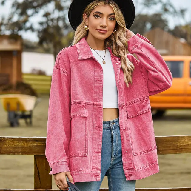 Stijlvolle Denim Jas | Jenica