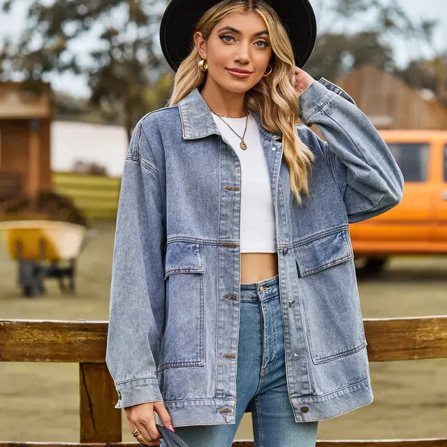 Stijlvolle Denim Jas | Jenica