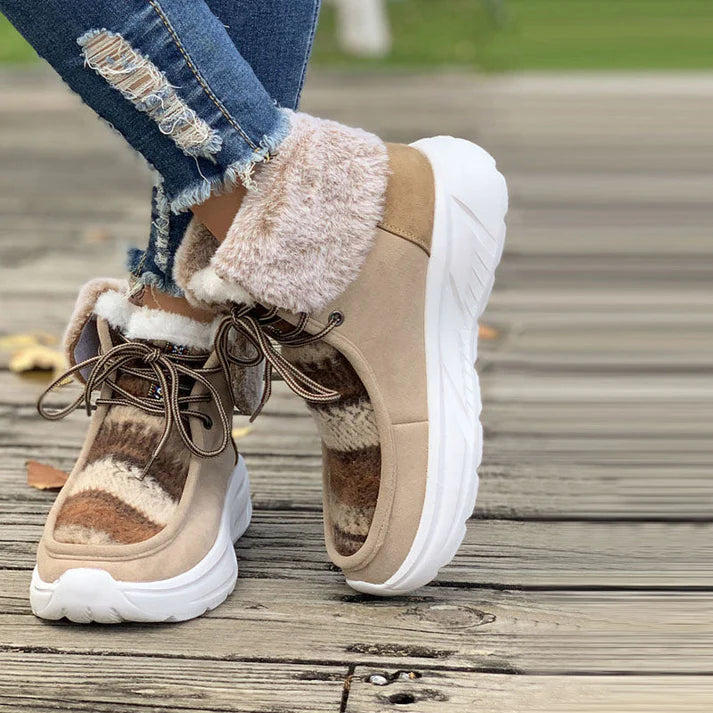 Orthopedische Pluche Sneeuwlaarzen | Xinda Schoenen
