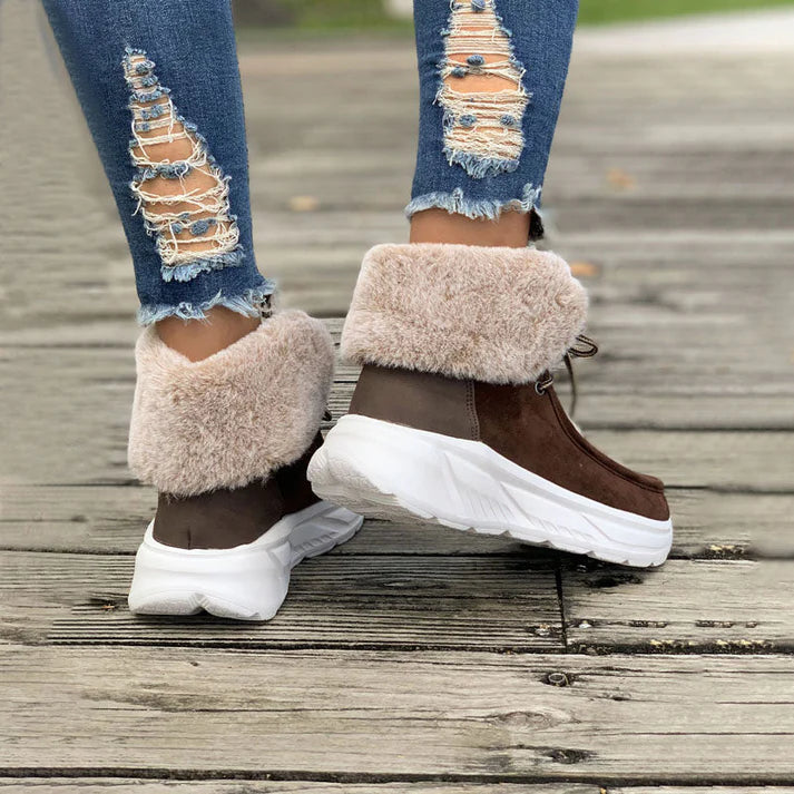 Orthopedische Pluche Sneeuwlaarzen | Xinda Schoenen