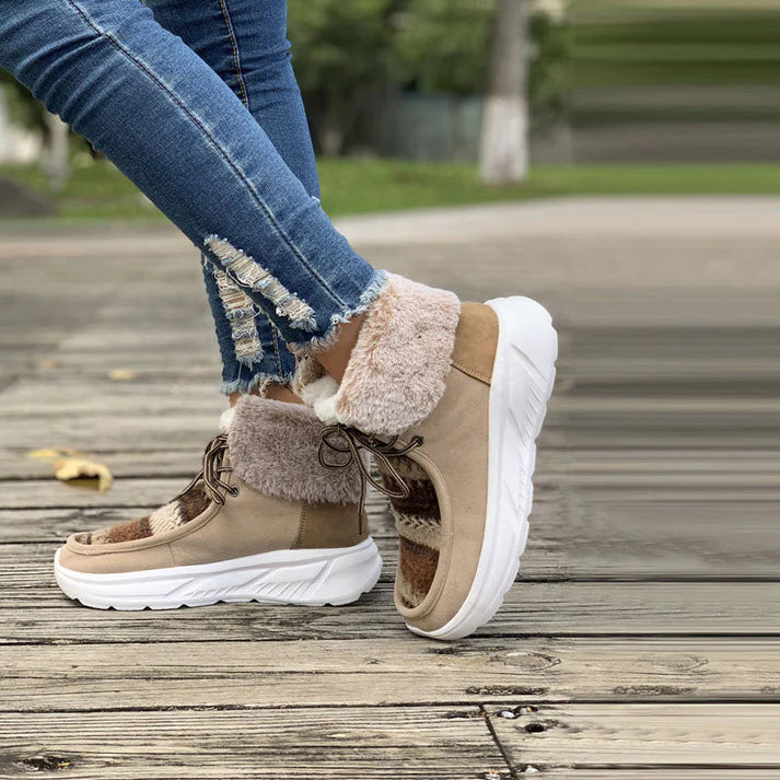 Orthopedische Pluche Sneeuwlaarzen | Xinda Schoenen