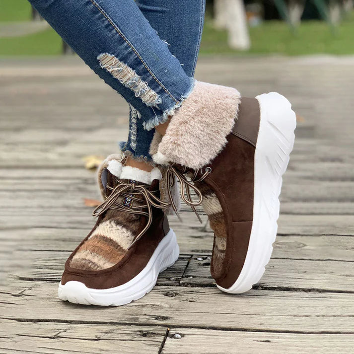 Orthopedische Pluche Sneeuwlaarzen | Xinda Schoenen