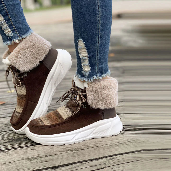 Orthopedische Pluche Sneeuwlaarzen | Xinda Schoenen