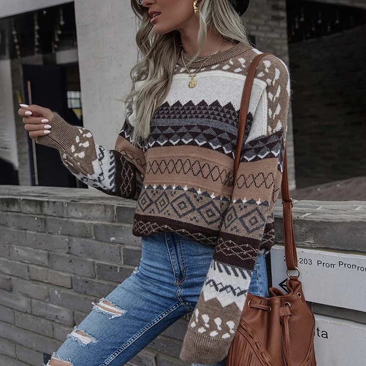 Vintage Gebreide Trui | Xiara Trui