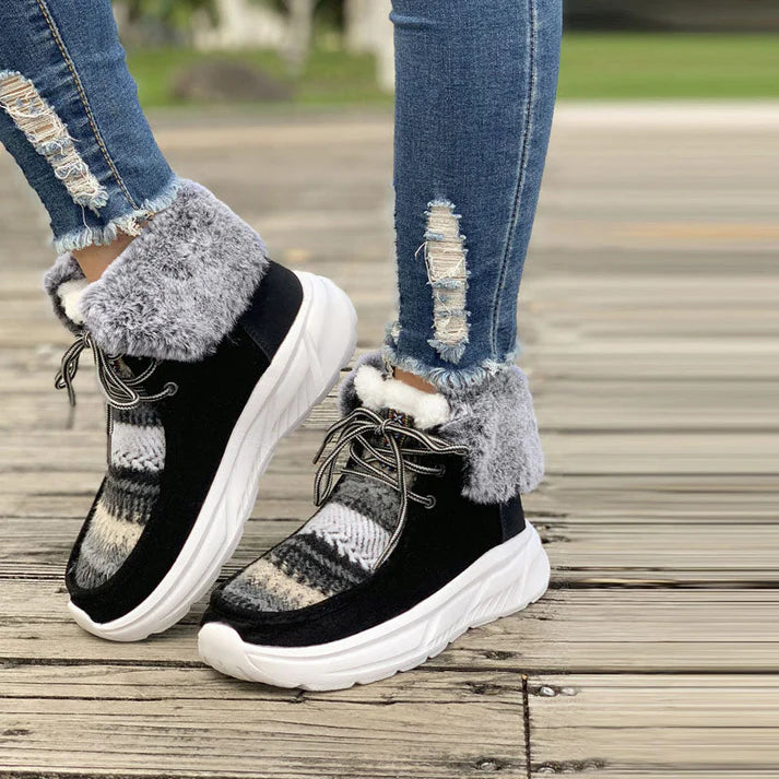 Orthopedische Pluche Sneeuwlaarzen | Xinda Schoenen