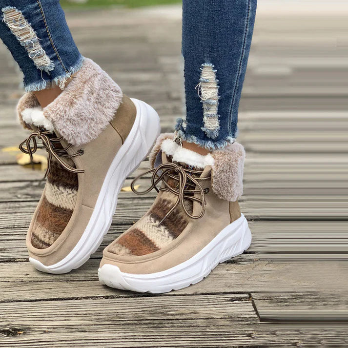 Orthopedische Pluche Sneeuwlaarzen | Xinda Schoenen