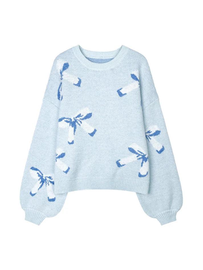 Vrouwen lintmotief trui | Yuliana Trui