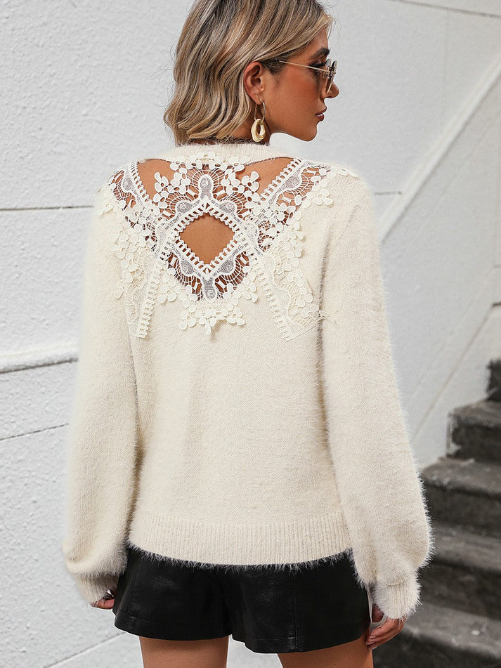 Trendy Pluizige Trui | Razelle Trui