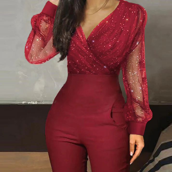 Vrouwen Feestjumpsuit | Valda Jumpsuit