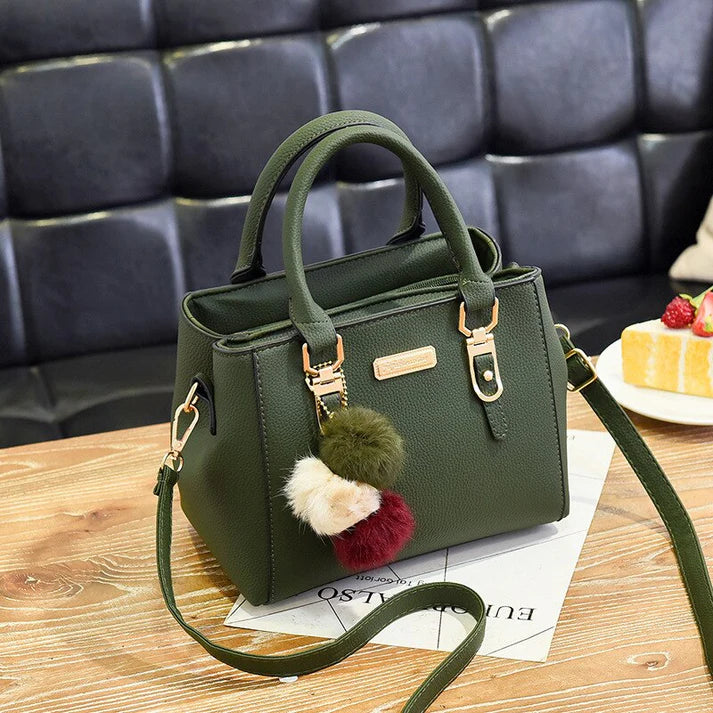 Leren Handtas met Hanger | Vieve Tas