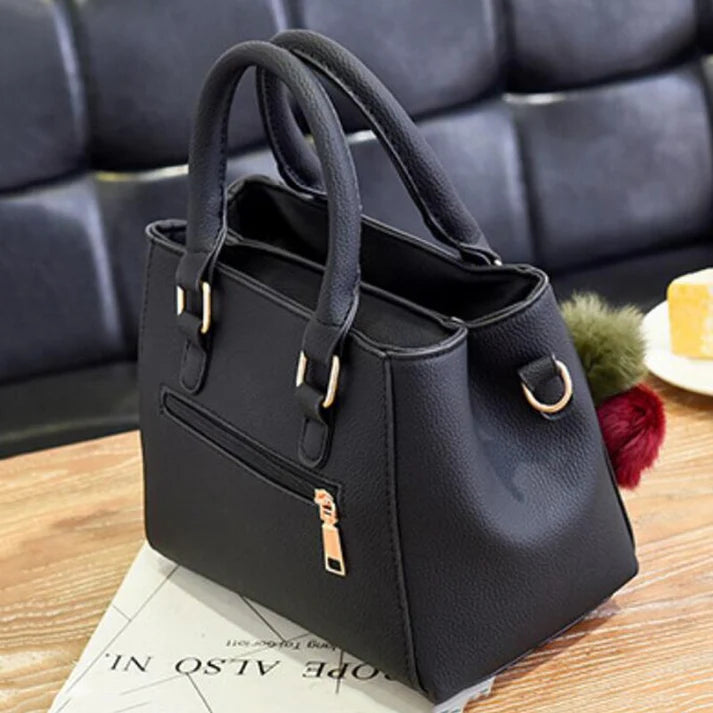 Leren Handtas met Hanger | Vieve Tas